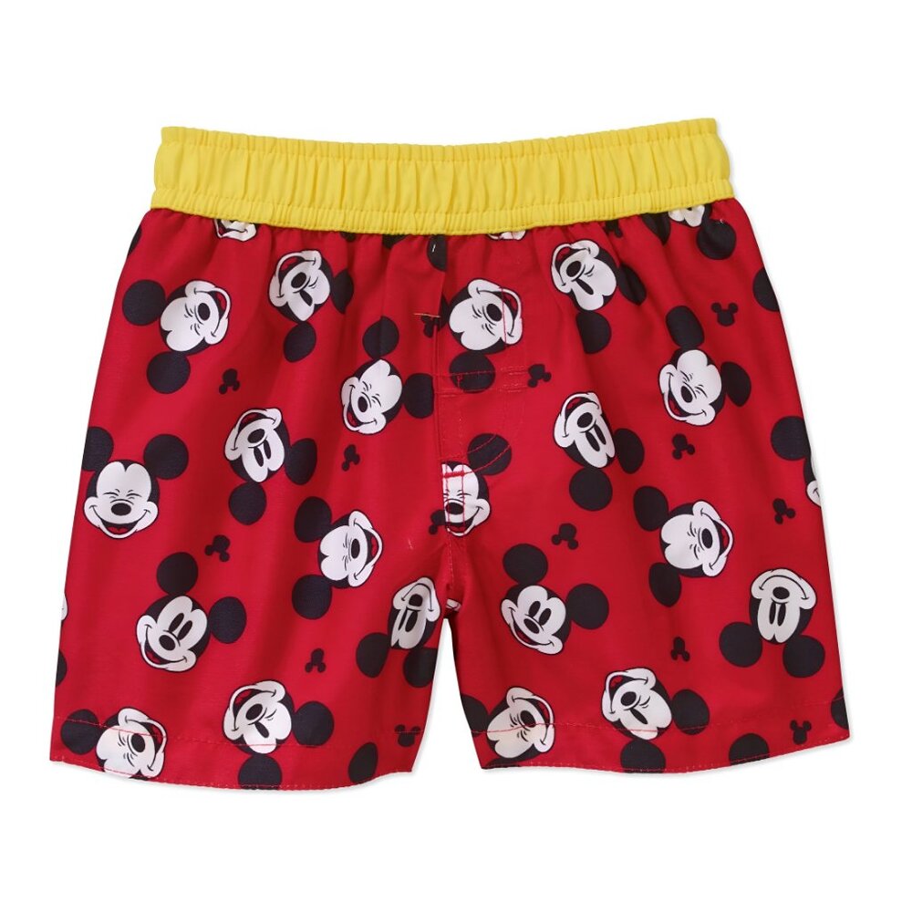 5/$20 NEW 3-6M Boys Mickey Mouse Swim Trunks